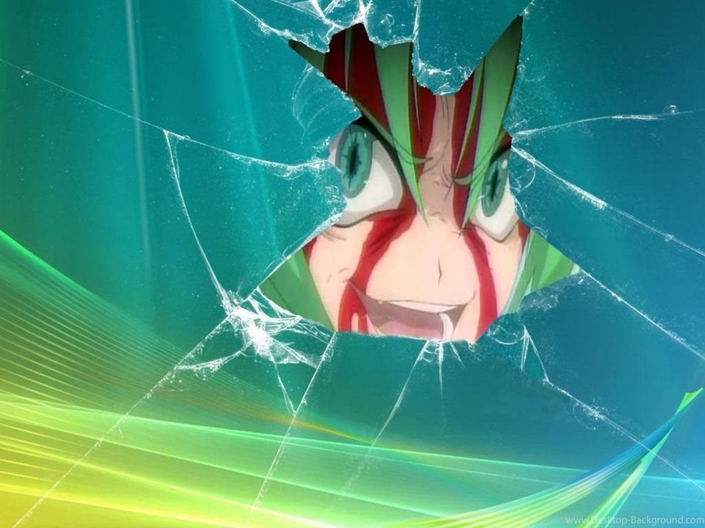 Fullscreen - Realistic Broken Cracked Screen , HD Wallpaper & Backgrounds