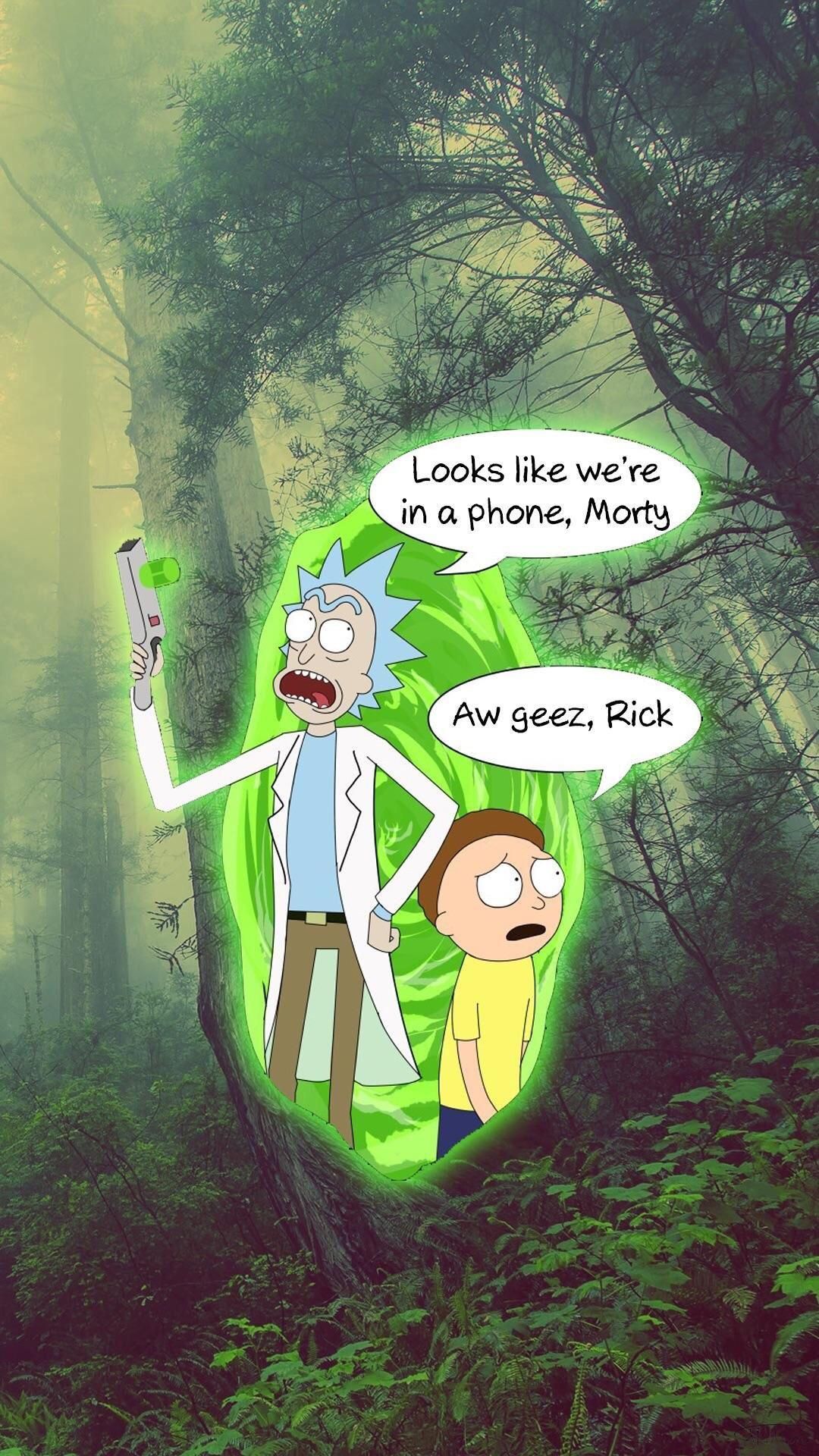 Image Result For Rick And Morty Wallpaper Iphone - Rick And Morty Wallpaper Iphone , HD Wallpaper & Backgrounds