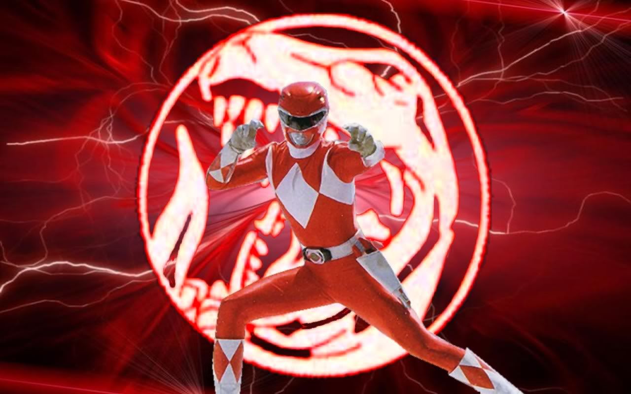 Red Ranger Power Rangers Wallpaper - Red Mighty Morphin Power Ranger , HD Wallpaper & Backgrounds