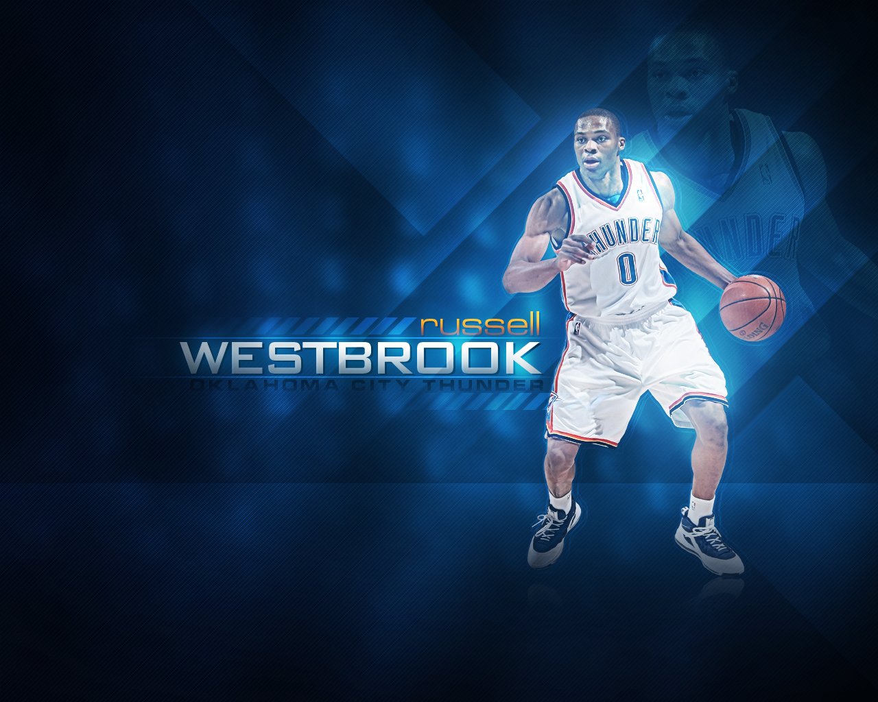 10 Oklahoma City Thunder Wallpapers Russell Westbrook , HD Wallpaper & Backgrounds
