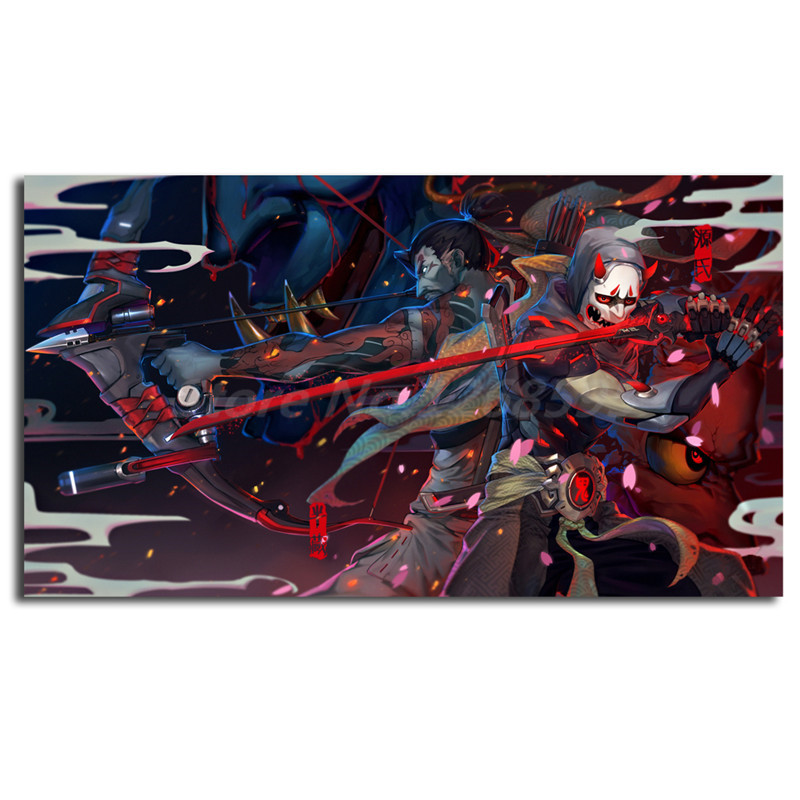 1 - Overwatch Fan Art Genji Skins , HD Wallpaper & Backgrounds