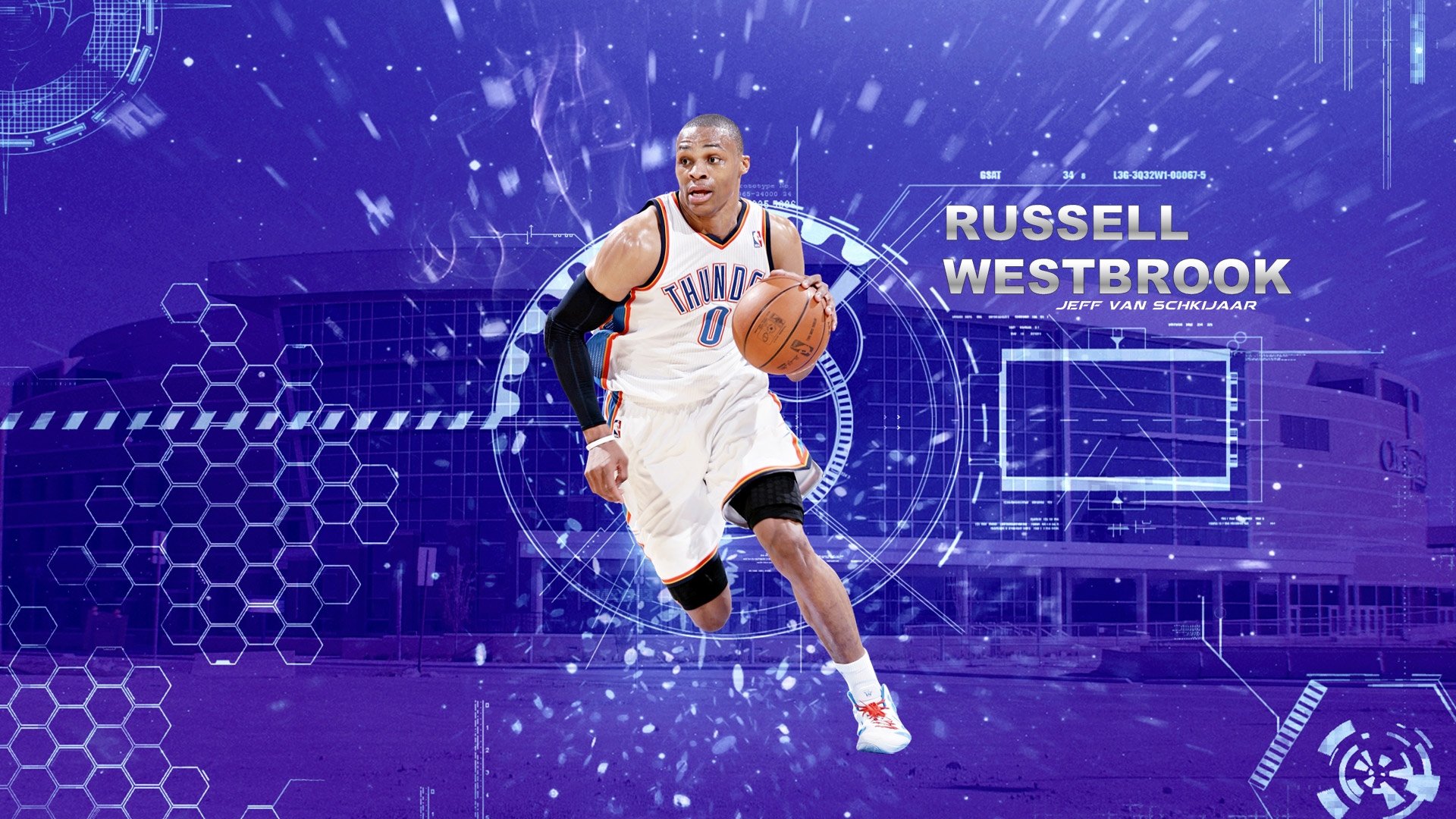 Russell Westbrook Wallpaper - Russell Westbrook Wallpaper Hd , HD Wallpaper & Backgrounds