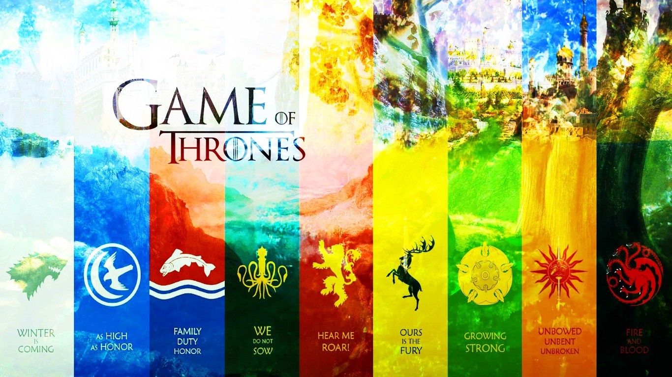 Wallpaper Resolutions - Game Of Thrones Season 6 Houses , HD Wallpaper & Backgrounds