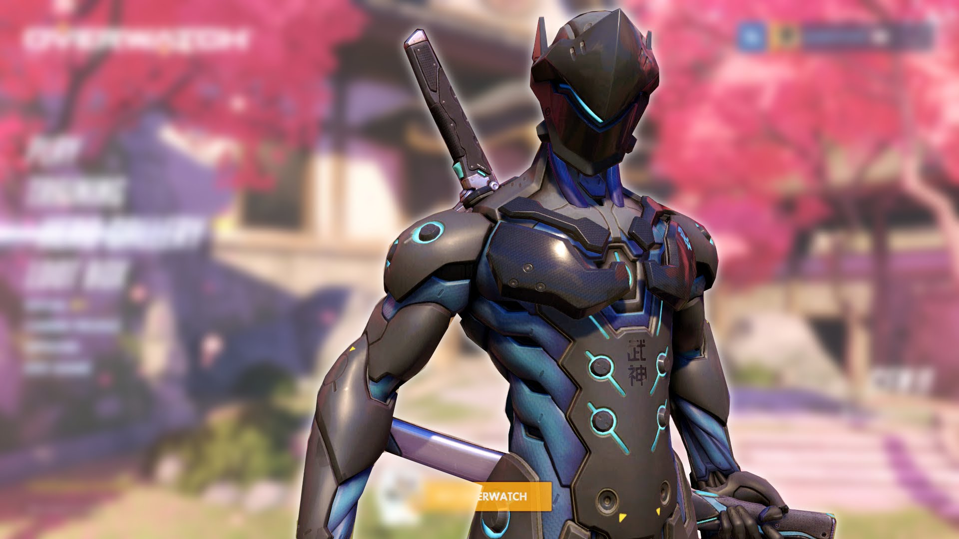 Overwatch Genji Skin Wallpaper Desktop Background Is - Soldier 76 Commander Morrison Skin , HD Wallpaper & Backgrounds