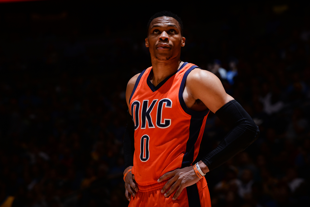 Denver, Co April - Russell Westbrook Mvp Jersey , HD Wallpaper & Backgrounds