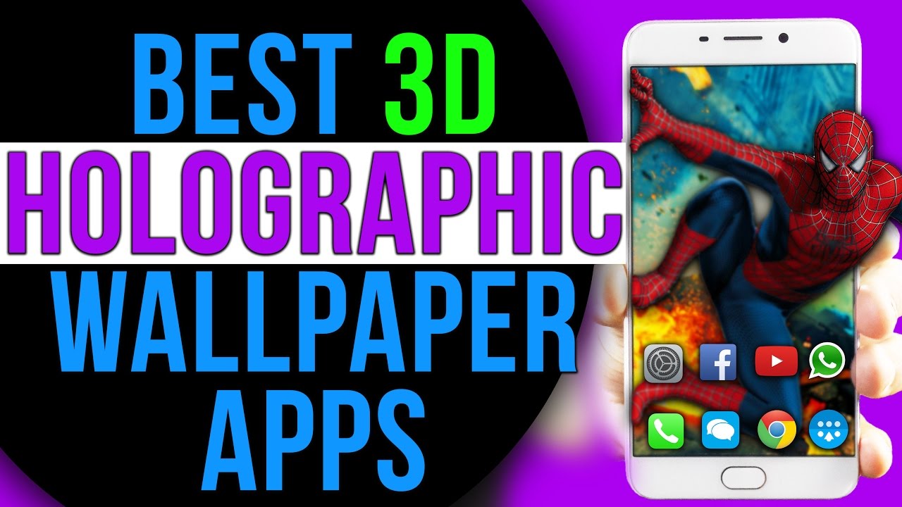 Best Amazing 3d Parallax Holographic Live Wallpaper - Holographic 3d , HD Wallpaper & Backgrounds