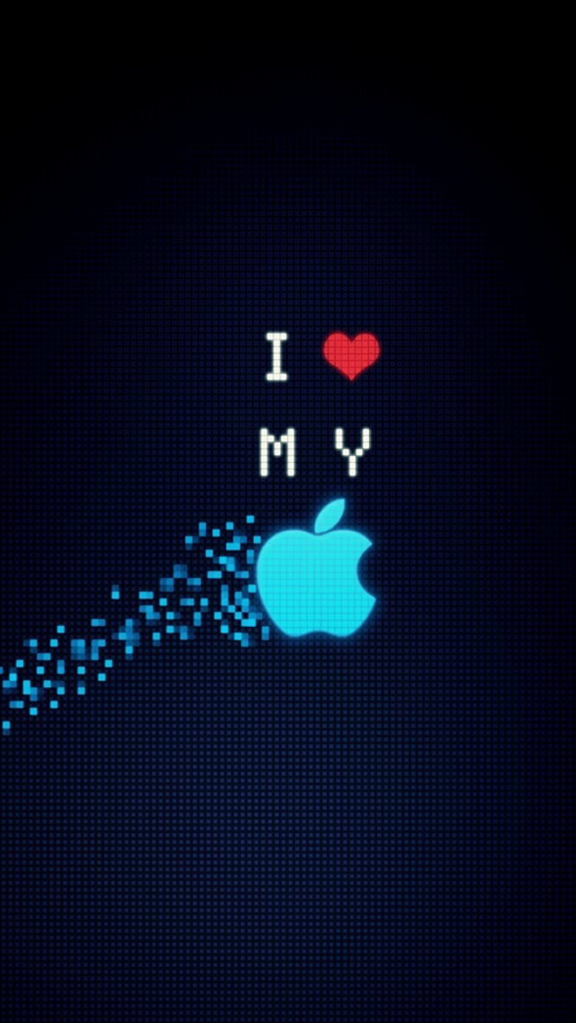 Apple - Love Apple Wallpaper Iphone , HD Wallpaper & Backgrounds