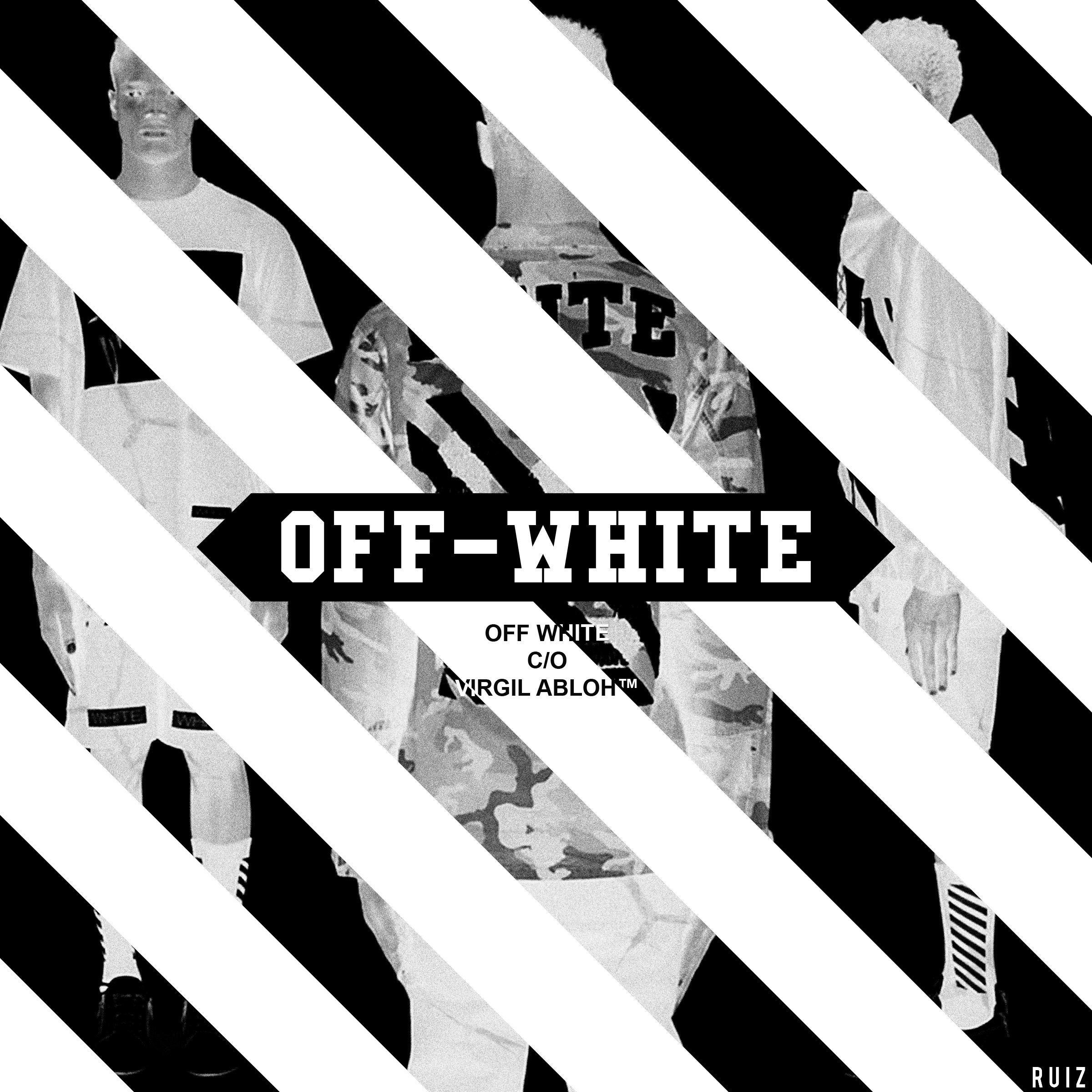 Fullsize Of Off White Wallpaper - Off White Clothing Background , HD Wallpaper & Backgrounds