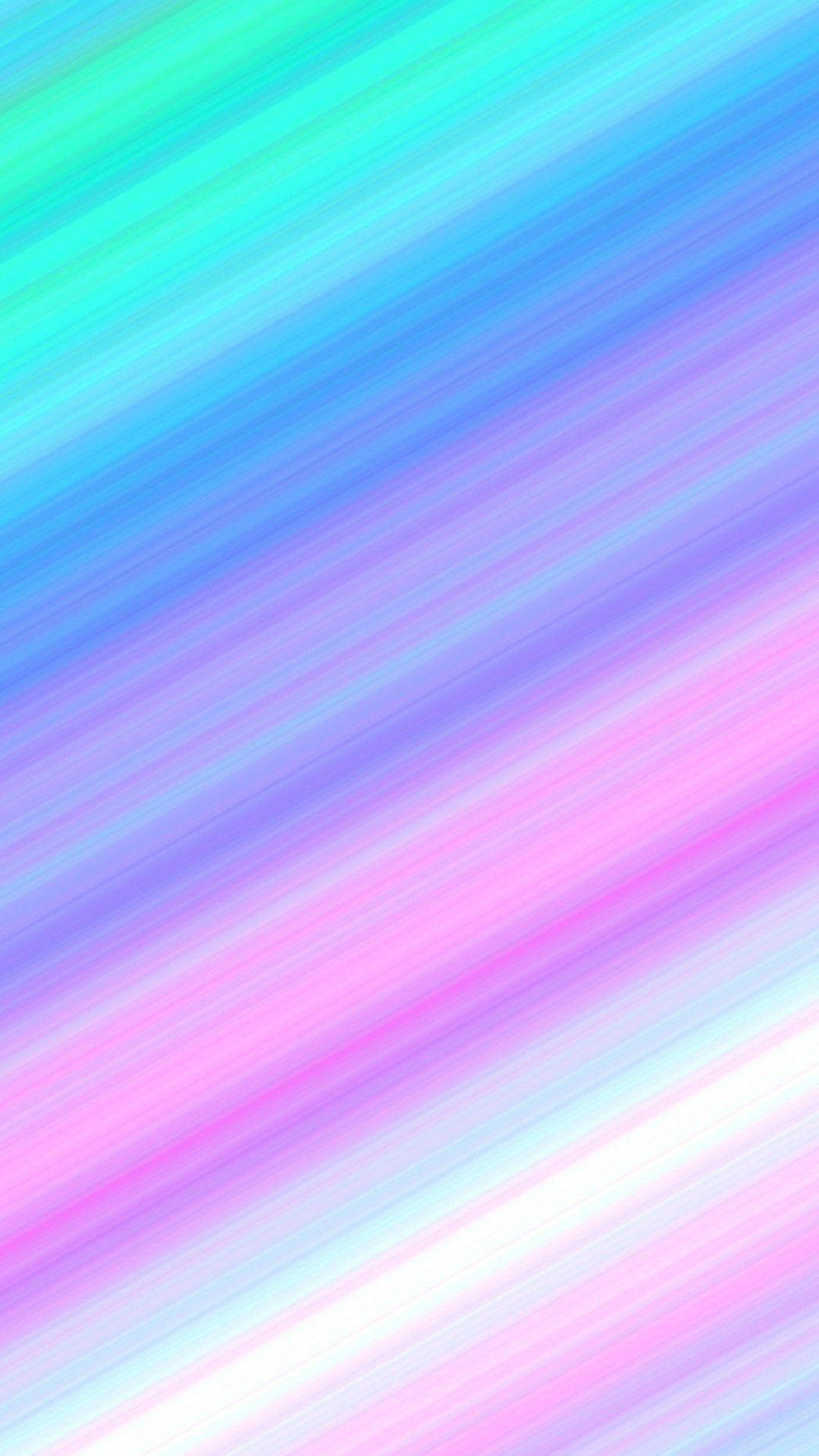 Holographic Wallpaper - Blue Pink Plain Background , HD Wallpaper & Backgrounds