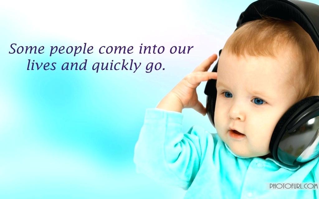 Wallpaper For Babies Beautiful Baby Wallpapers Babies - Cute Baby With Quotes , HD Wallpaper & Backgrounds