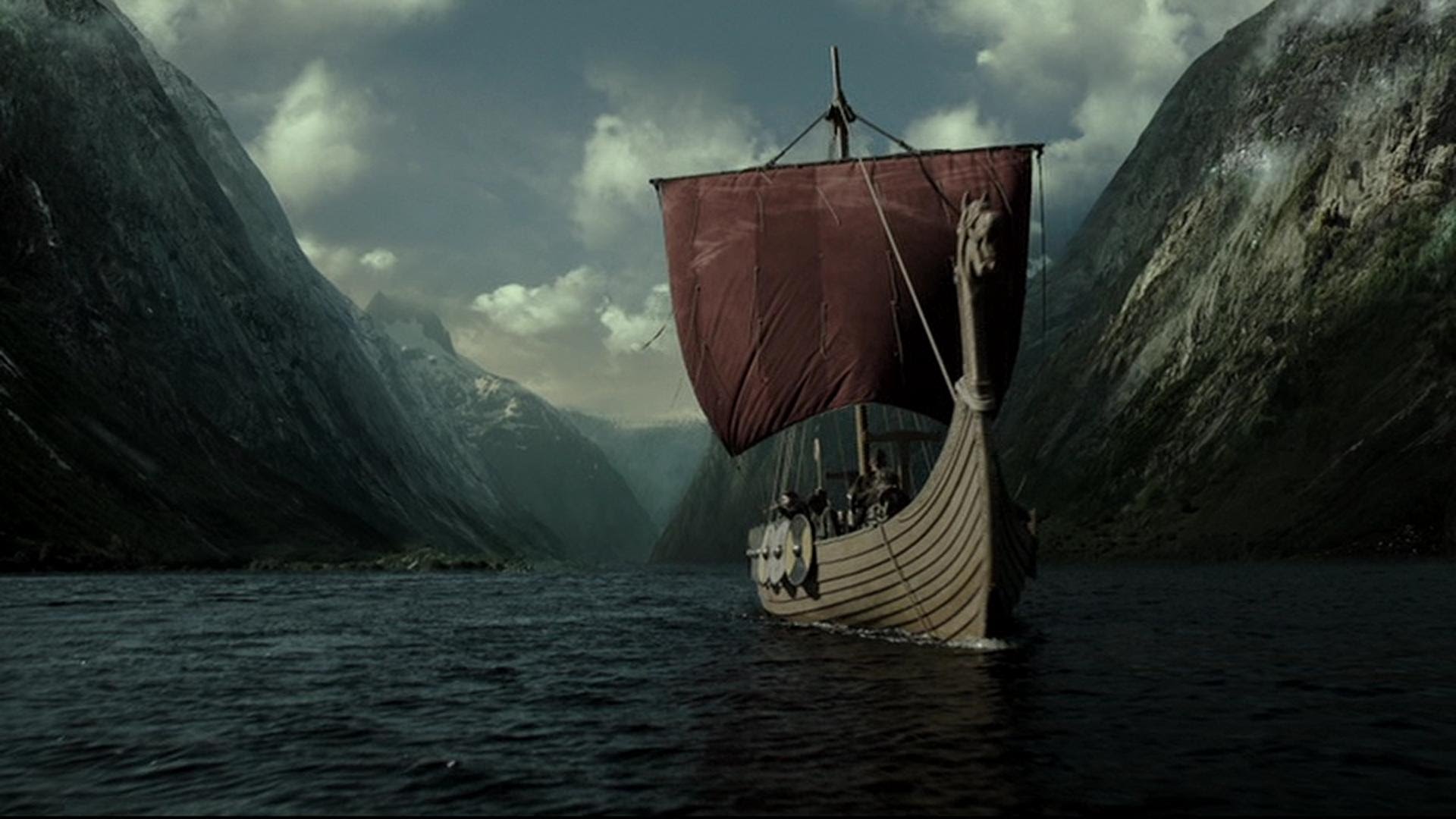 Viking Ship Gif , HD Wallpaper & Backgrounds