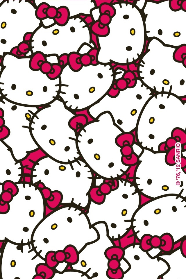 Hello Kitty Iphone Background Wallpaper - Hello Kitty , HD Wallpaper & Backgrounds