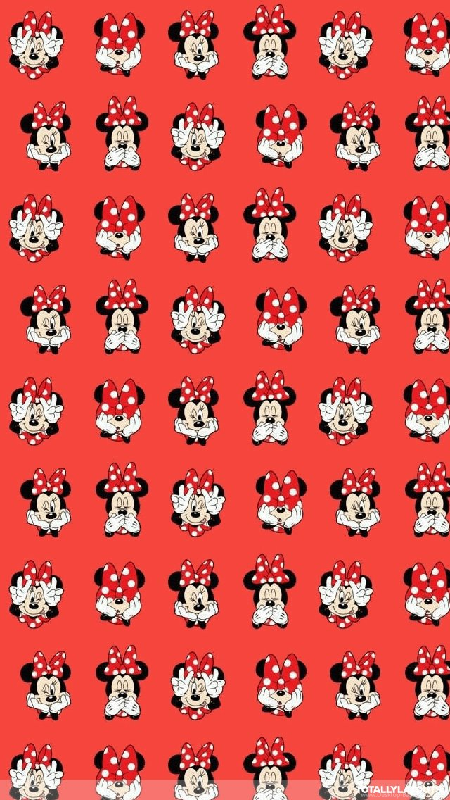 Minnie Mouse Pulling Faces Whatsapp Wallpapers Cartoon - Minnie Mouse Iphone Background , HD Wallpaper & Backgrounds