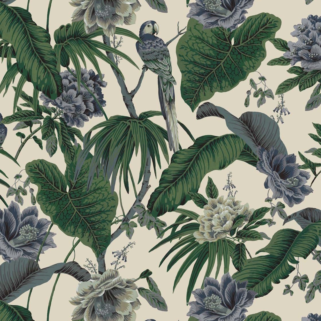 Paradisa Wallpaper - Off-white Sample - House Of Hackney Wall Paper , HD Wallpaper & Backgrounds