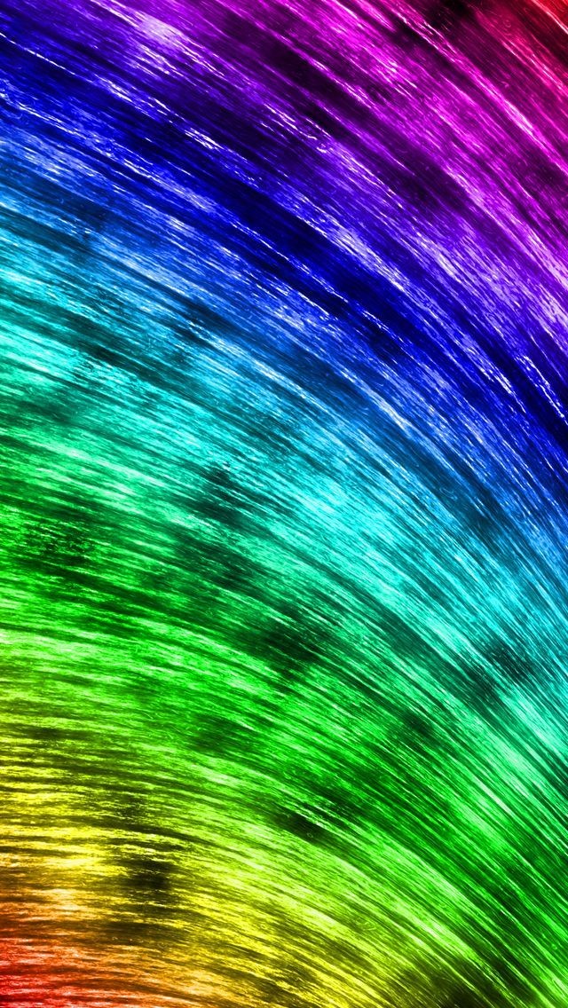 Rainbow 10 Wallpapers Beautiful Desktop Backgrounds - Rainbow Background For Iphone , HD Wallpaper & Backgrounds