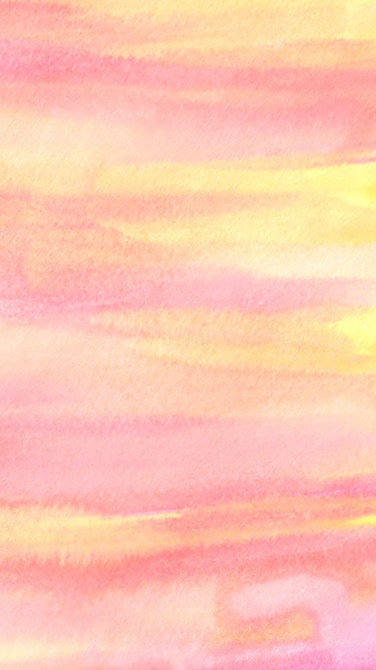 Pink Watercolour - Pink And Yellow Iphone , HD Wallpaper & Backgrounds