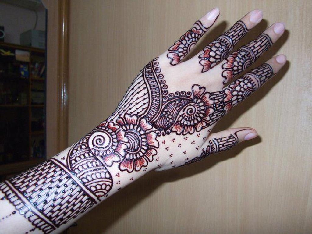 Henna Design Wallpaper - Mehndi , HD Wallpaper & Backgrounds