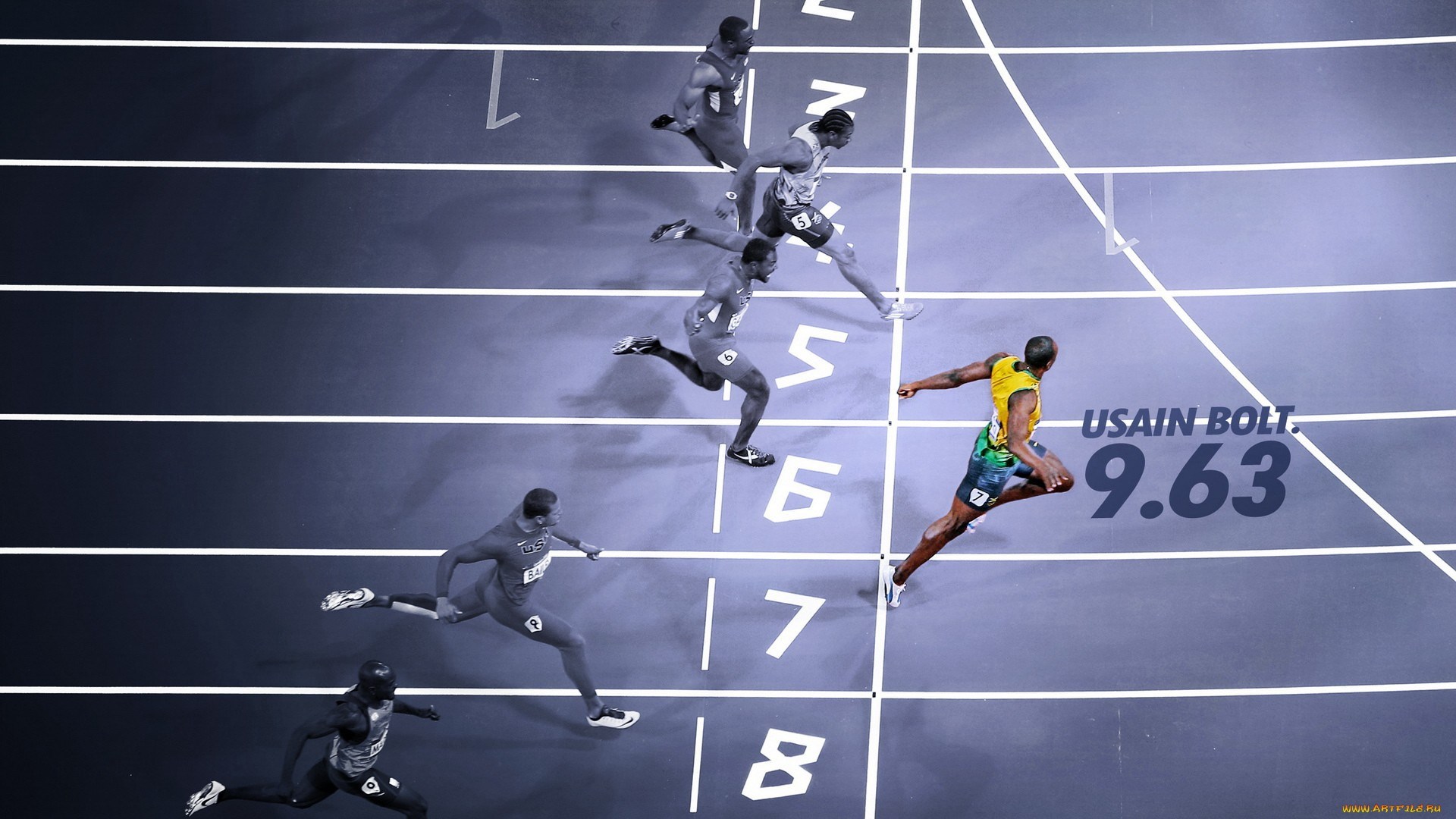 #126022, Usain Bolt Category - Bolt Usain , HD Wallpaper & Backgrounds