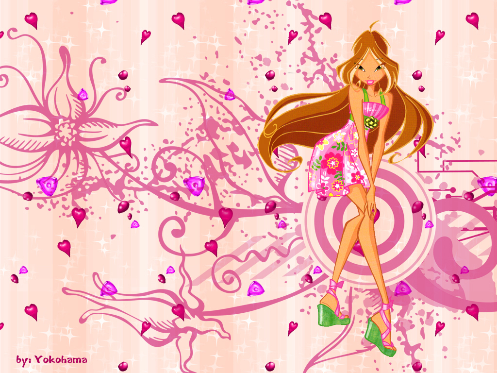 The Winx Club Fairies Images Winx Club Flora Hd Wallpaper - Winx Club Season 4 , HD Wallpaper & Backgrounds