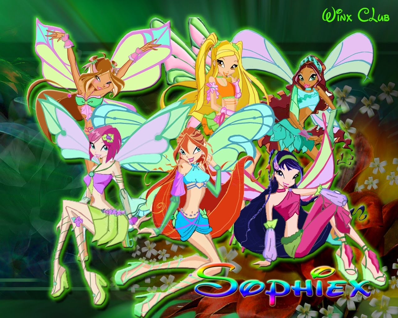 Winx Club Wallpaper And Background Image - Winx Club Second Transformations , HD Wallpaper & Backgrounds