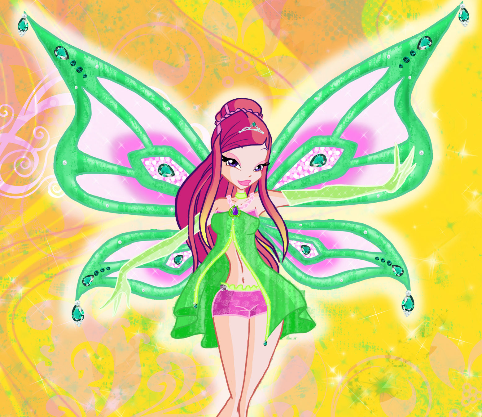 Winx Club Fairy Dd - Winx Roxy Fairy Dust , HD Wallpaper & Backgrounds