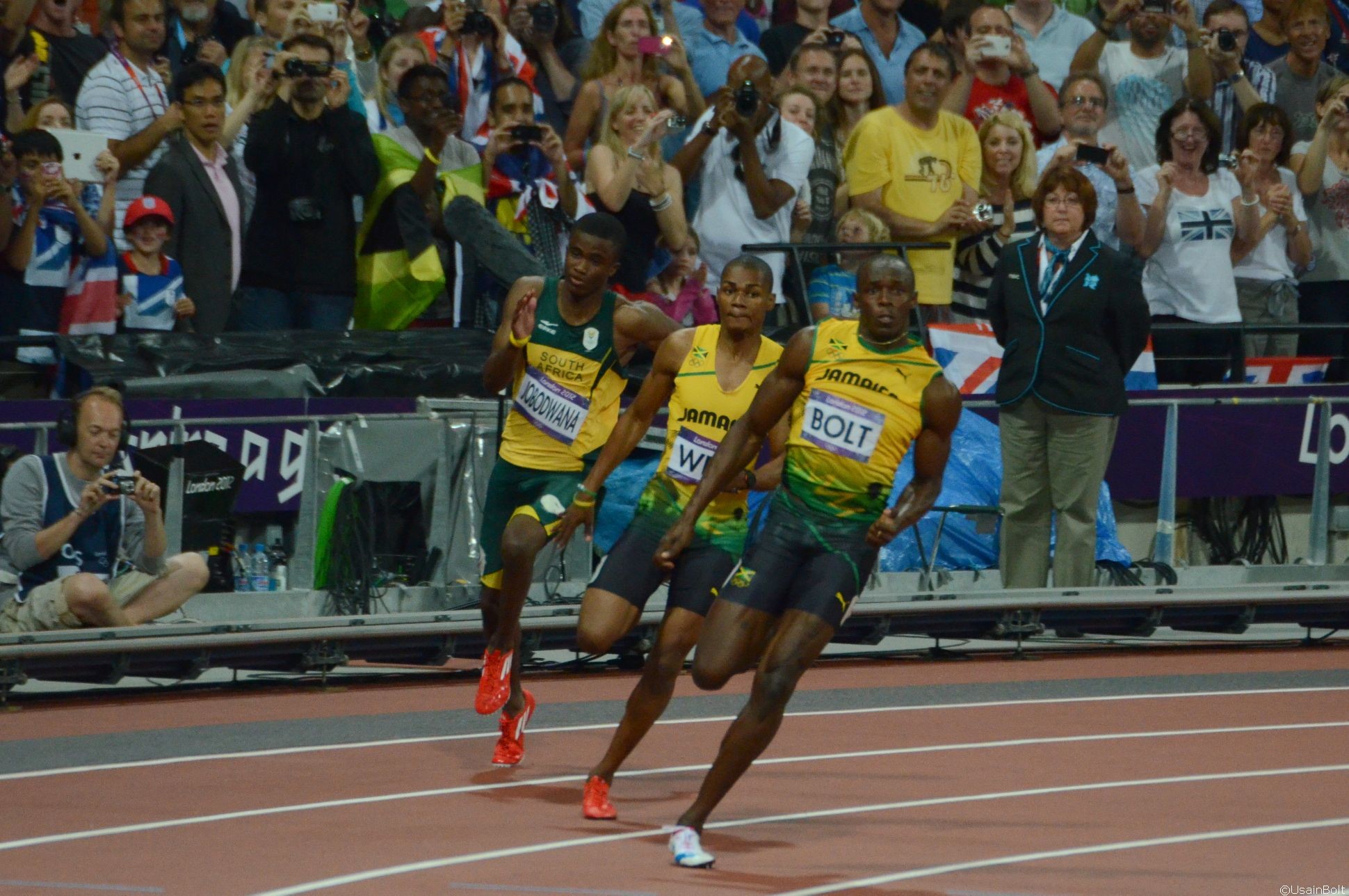 Download - Usain Bolt 2012 200m , HD Wallpaper & Backgrounds