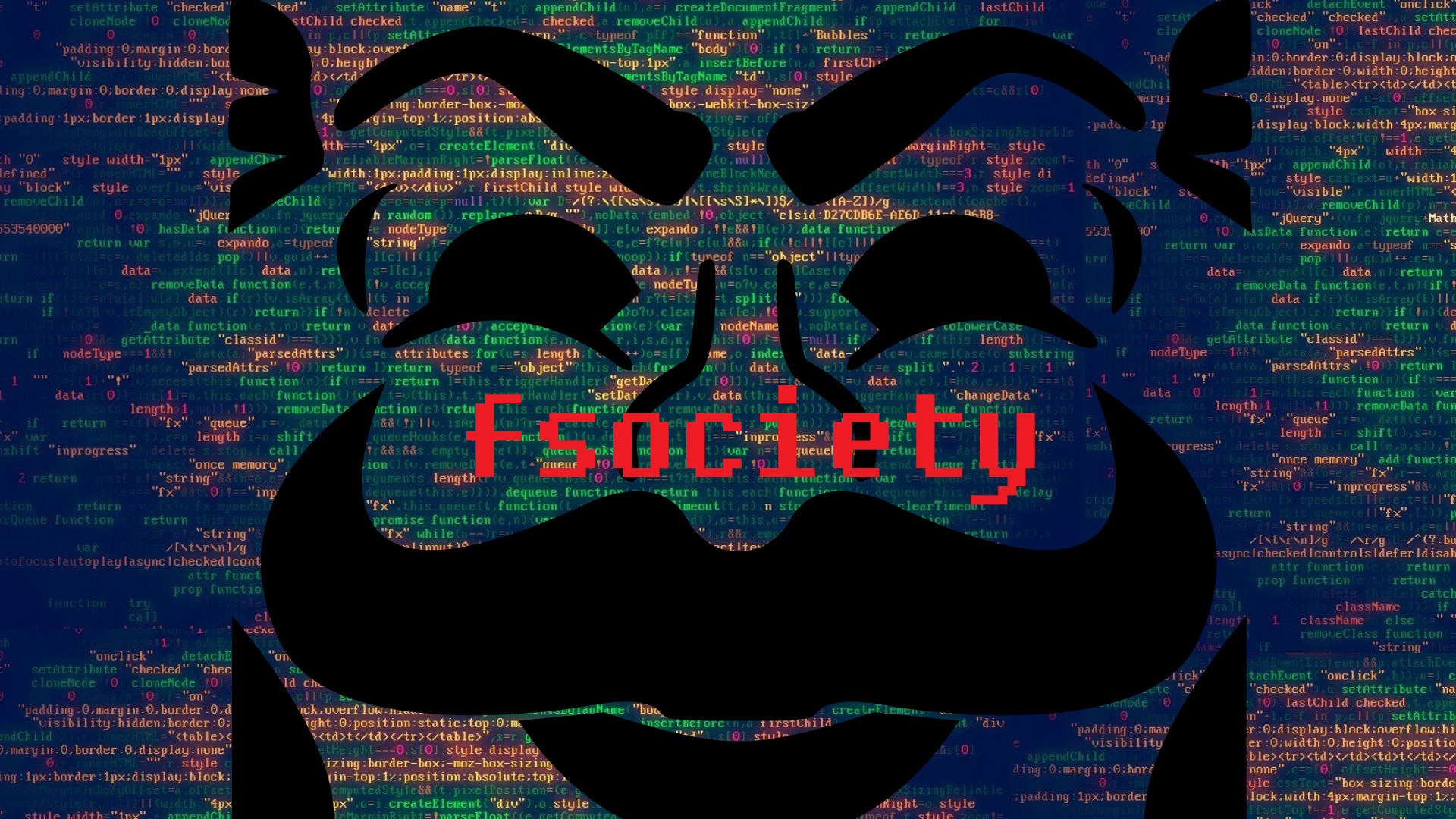 Fsociety From /r/mrrobot - Society Hacker , HD Wallpaper & Backgrounds