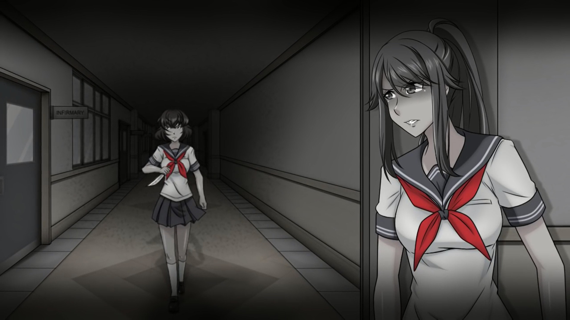 Yandere Simulator Фан Club Обои Entitled Yandere Simulator - Yandere Simulator Ayano Vs Nemesis , HD Wallpaper & Backgrounds