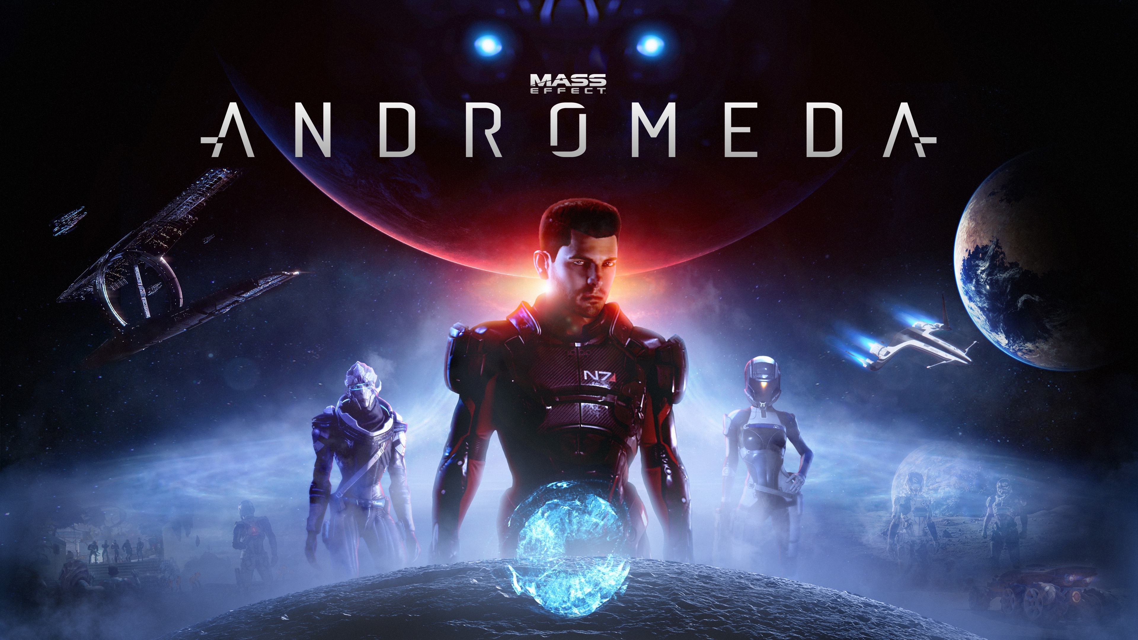 Andromeda - Mass Effect Andromeda Vetra , HD Wallpaper & Backgrounds