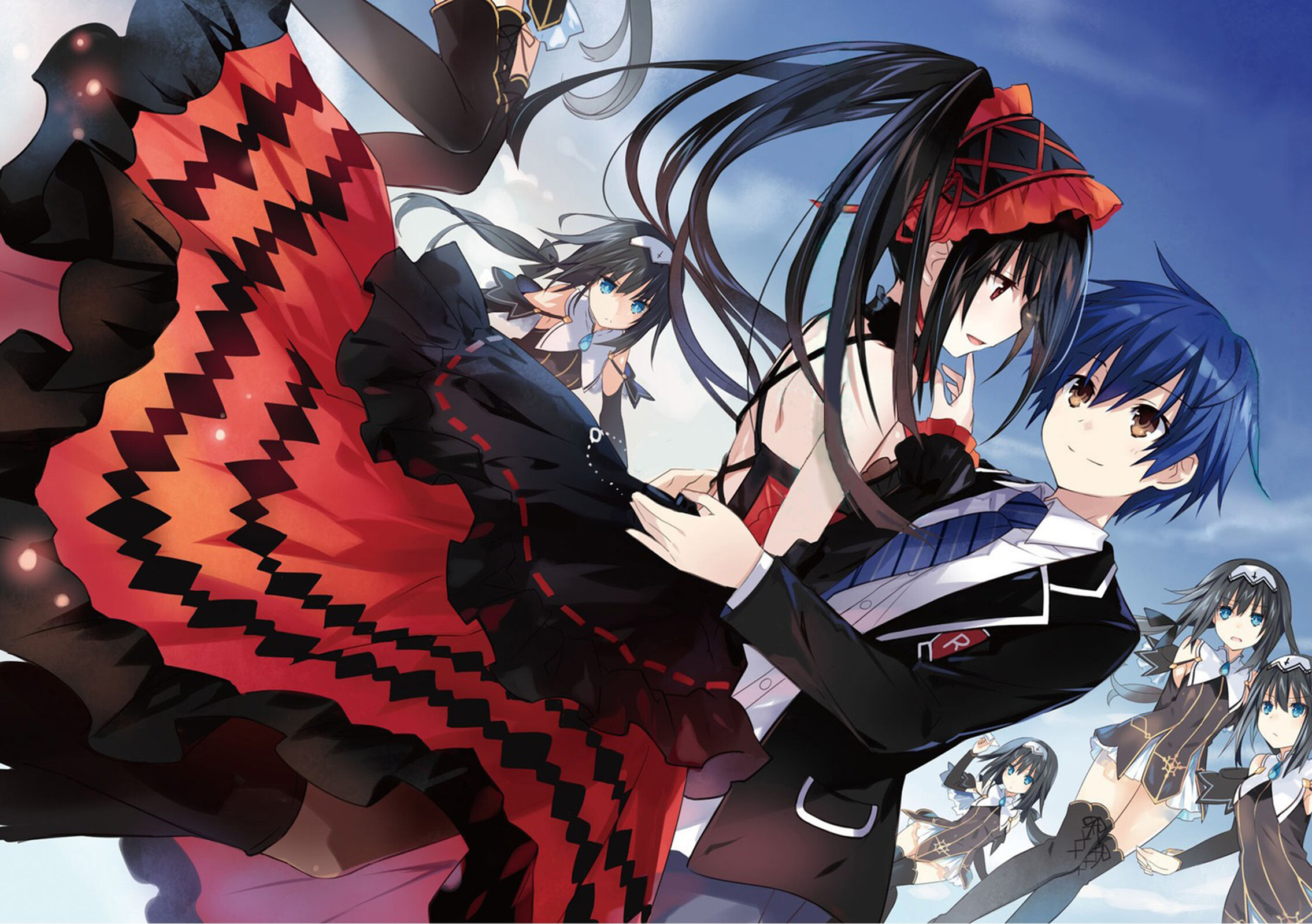 Date A Live Hd Wallpaper Kurumi Tokisaki X Shido 202176 Hd Wallpaper And Backgrounds Download