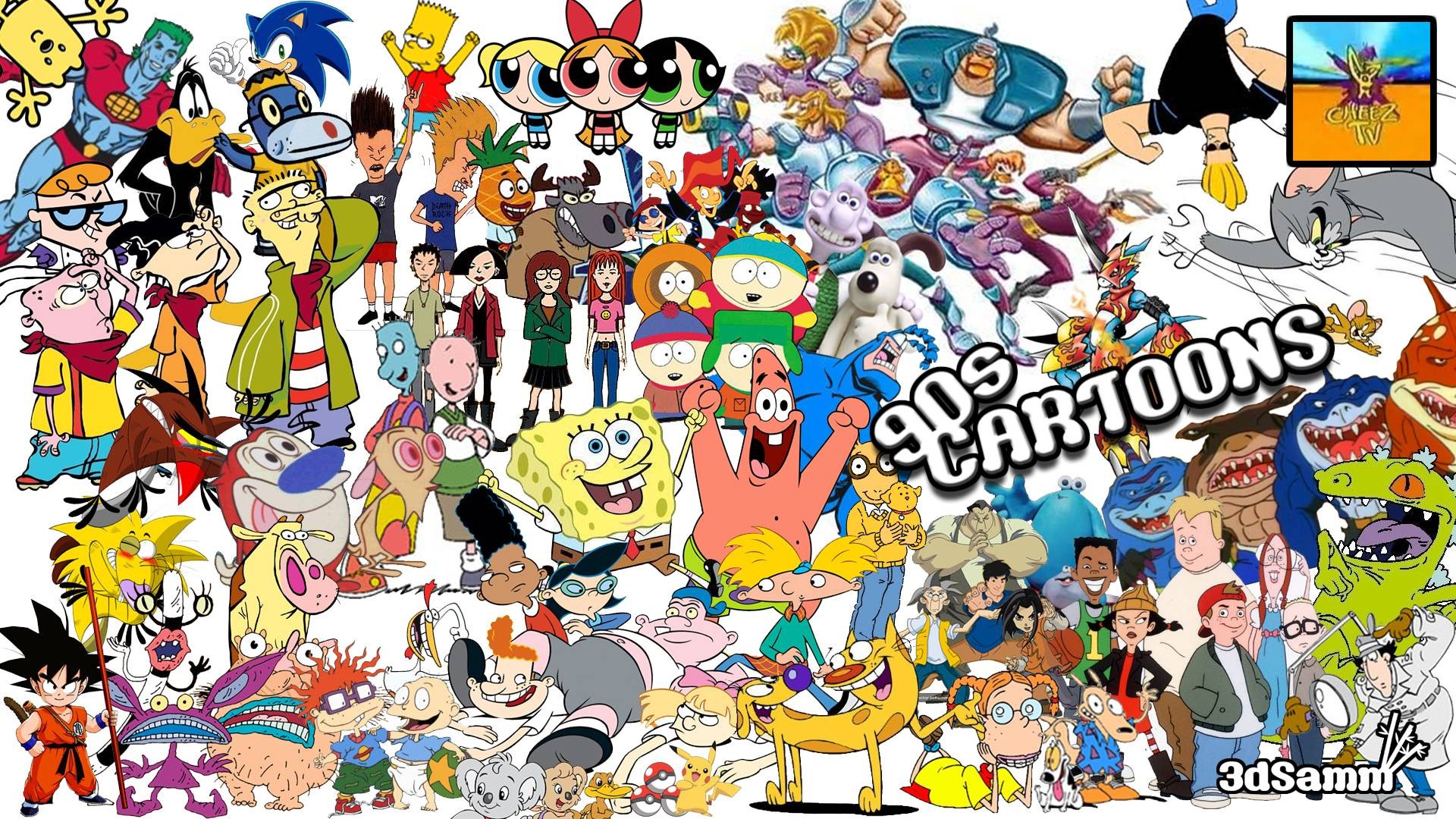 90s, Tv, Animated Series - 90s Cartoons , HD Wallpaper & Backgrounds