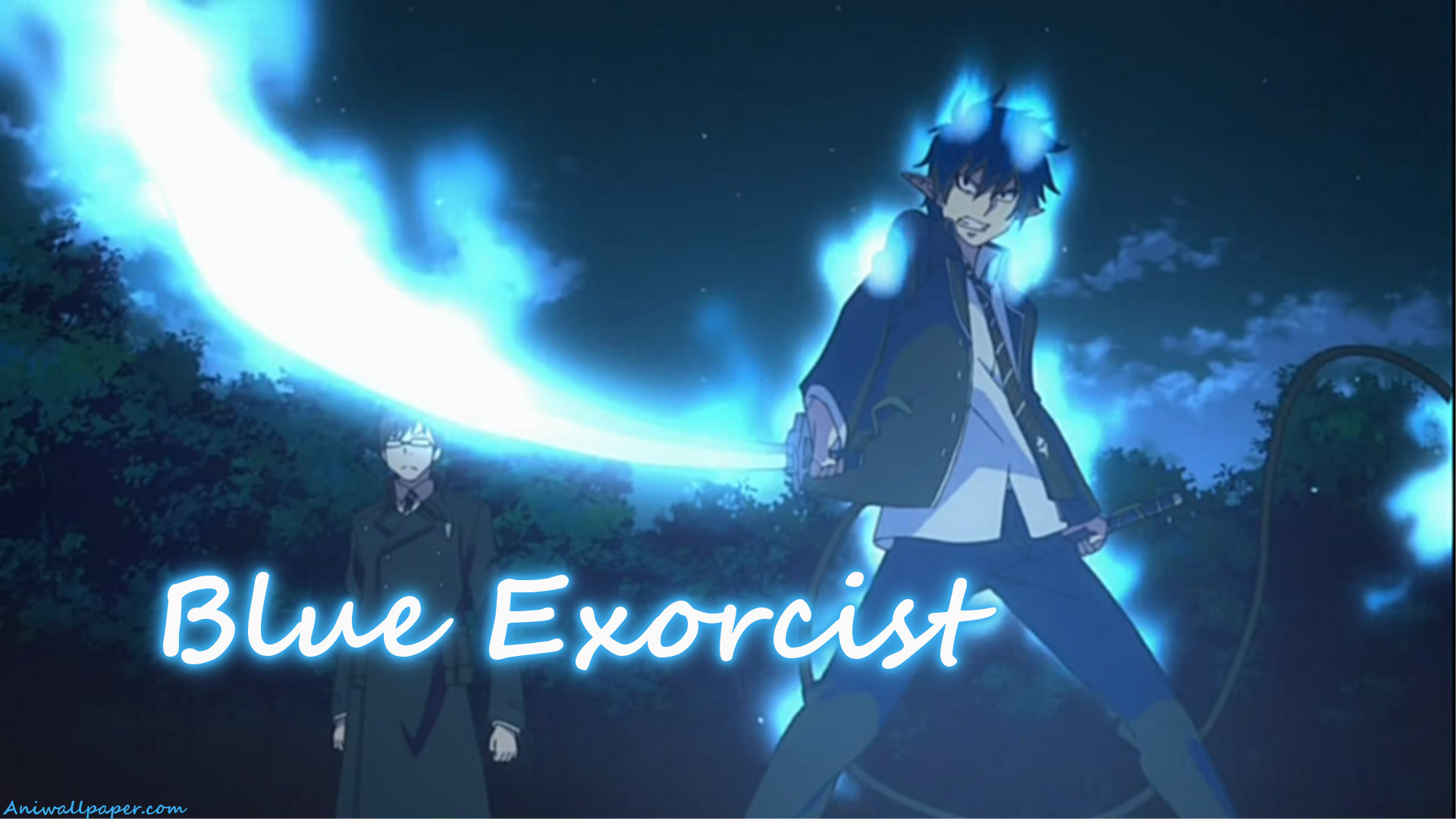 Raraboom Images Blue Exorcist Hd Wallpaper And Background - Blue Exorcist Demon Rin , HD Wallpaper & Backgrounds