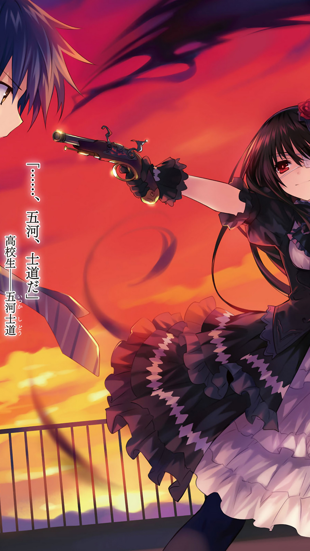 About This Wallpaper - Kurumi Tokisaki Wallpaper Android , HD Wallpaper & Backgrounds