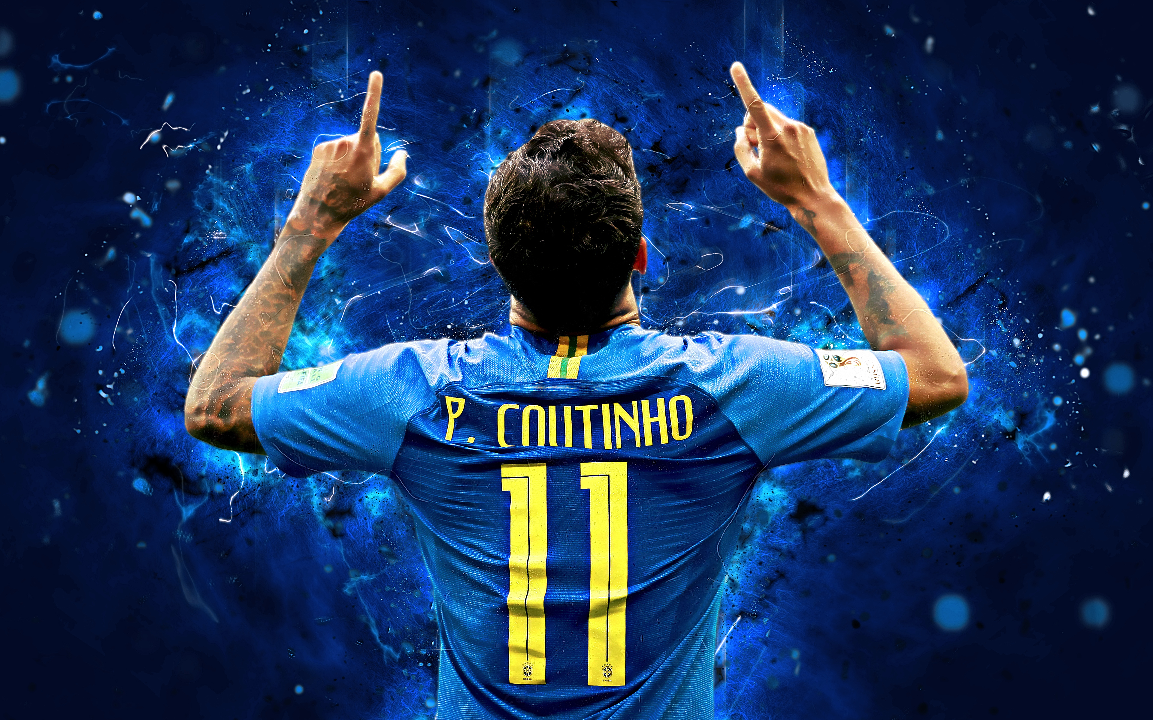 Philippe Coutinho - Brasil - Coutinho Wallpaper Hd Brasil , HD Wallpaper & Backgrounds
