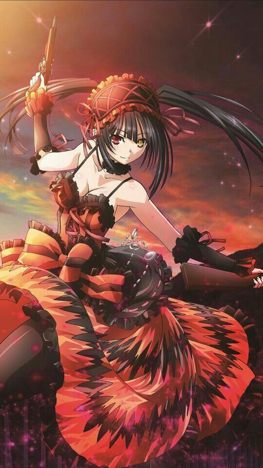 Manga Y Anime - Kurumi Tokisaki Wallpaper Android , HD Wallpaper & Backgrounds