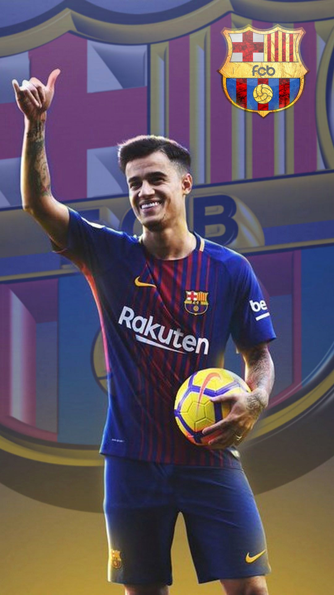 Philippe - Coutinho Barcelona , HD Wallpaper & Backgrounds
