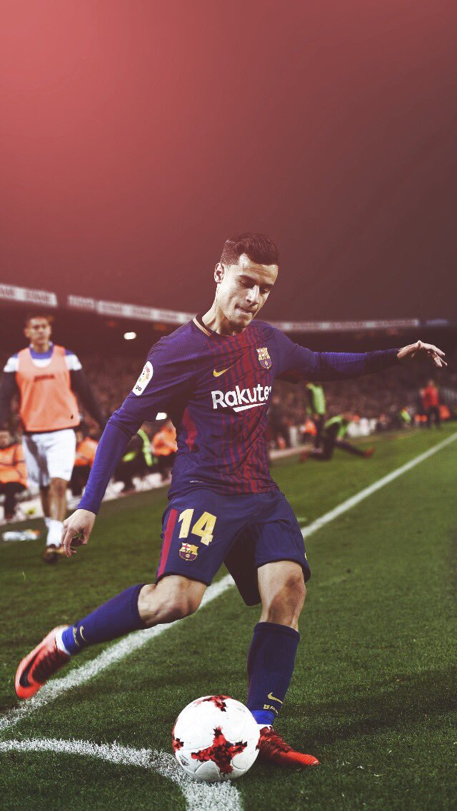 Footy Editor - Coutinho Barcelona Wallpaper Iphone , HD Wallpaper & Backgrounds