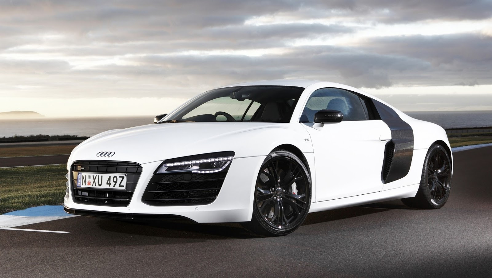 Wallpaper Hd 1080p Free Download Cars Lovely Love Quotes - Audi R8 2015 White , HD Wallpaper & Backgrounds