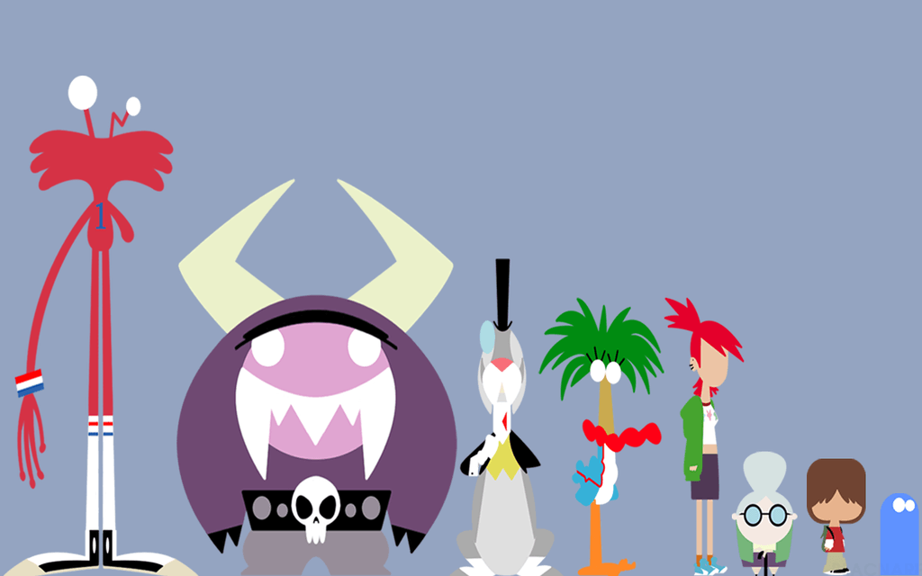 Fosters Home For Imaginary Friends Wallpaper - Foster's Home For Imaginary Friends Cartoon Network , HD Wallpaper & Backgrounds