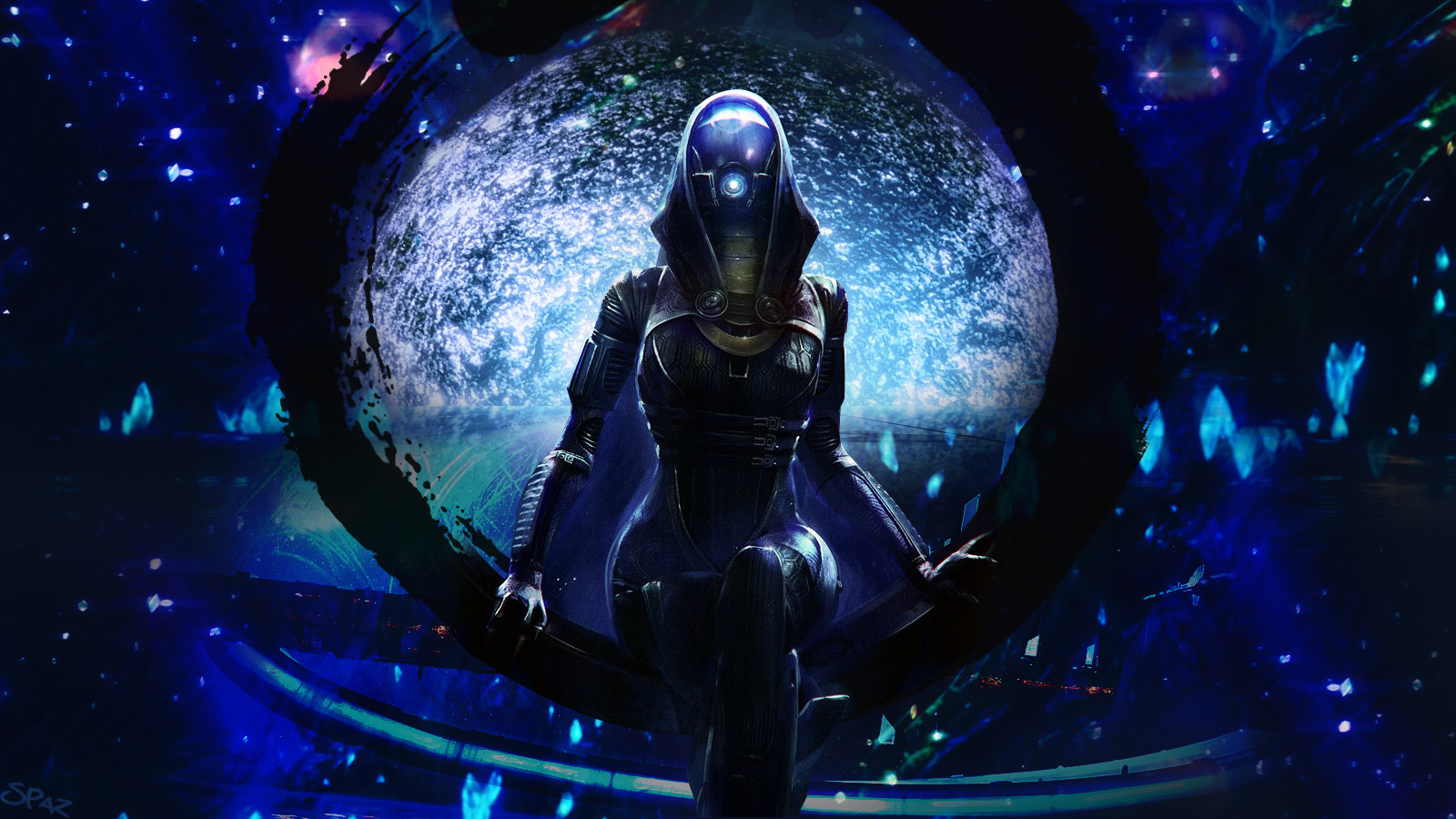 Best Game Mass Effect Andromeda Wallpape - Mass Effect Tali Background , HD Wallpaper & Backgrounds