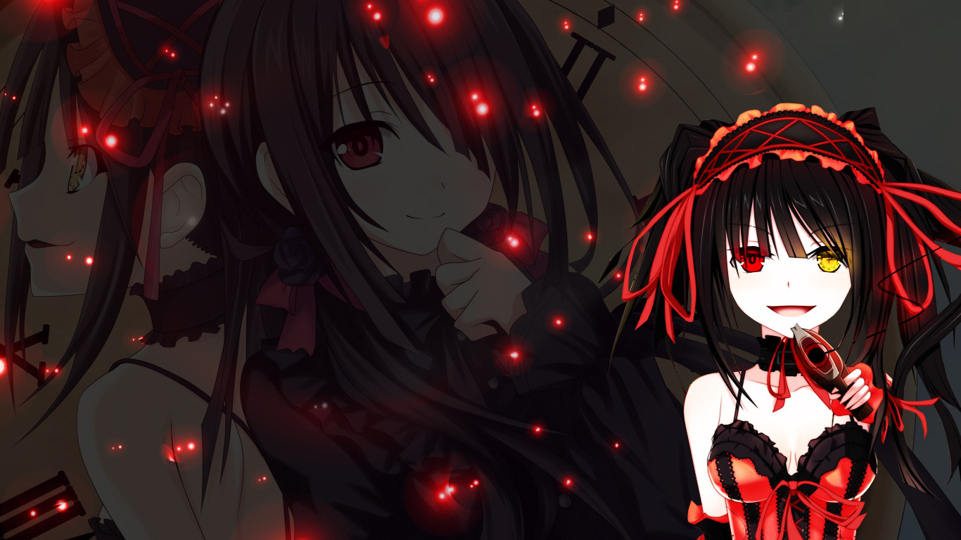 Tokisaki Kurumi Theme Windows 7 , HD Wallpaper & Backgrounds