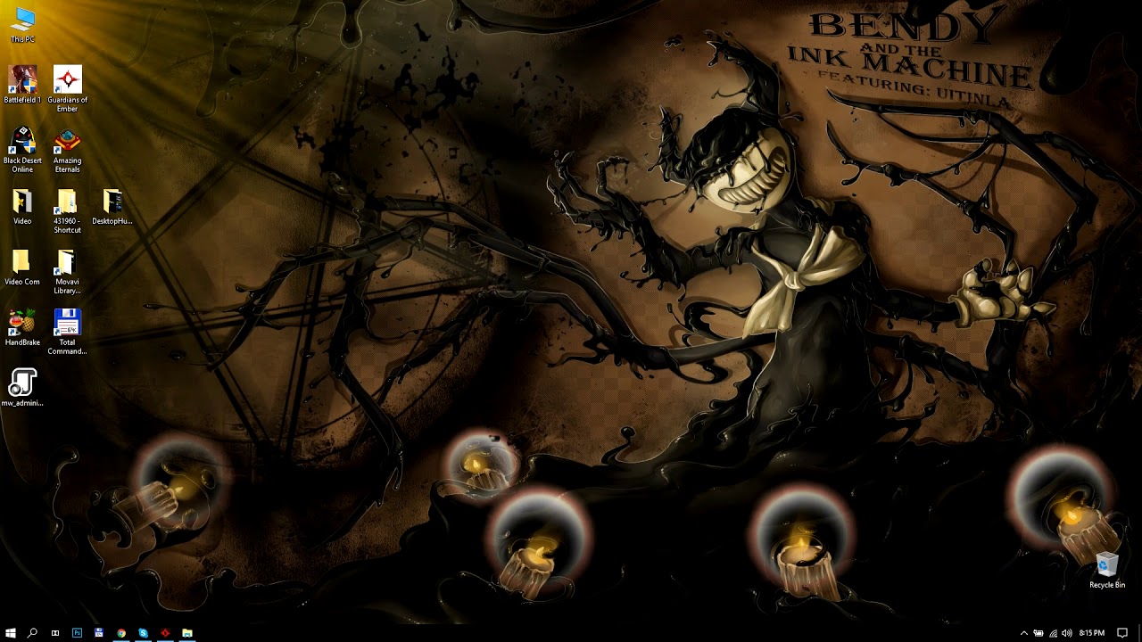 Bendy Hd Live Wallpaper - Bendy And The Ink Machine , HD Wallpaper & Backgrounds