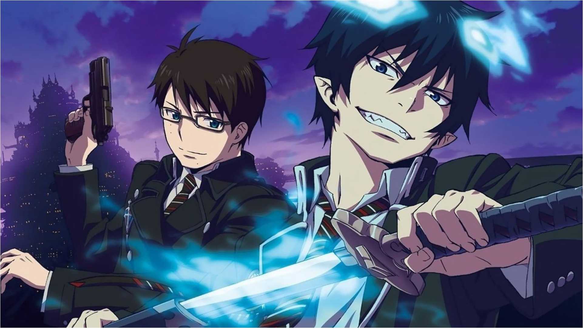 Blue Exorcist-35 - Ao No Exorcist , HD Wallpaper & Backgrounds