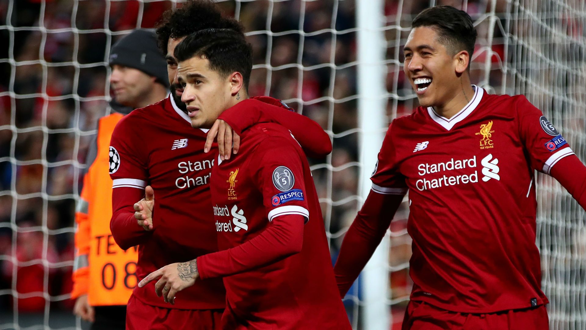 Liverpool Team News - Coutinho Firmino Salah Mane , HD Wallpaper & Backgrounds