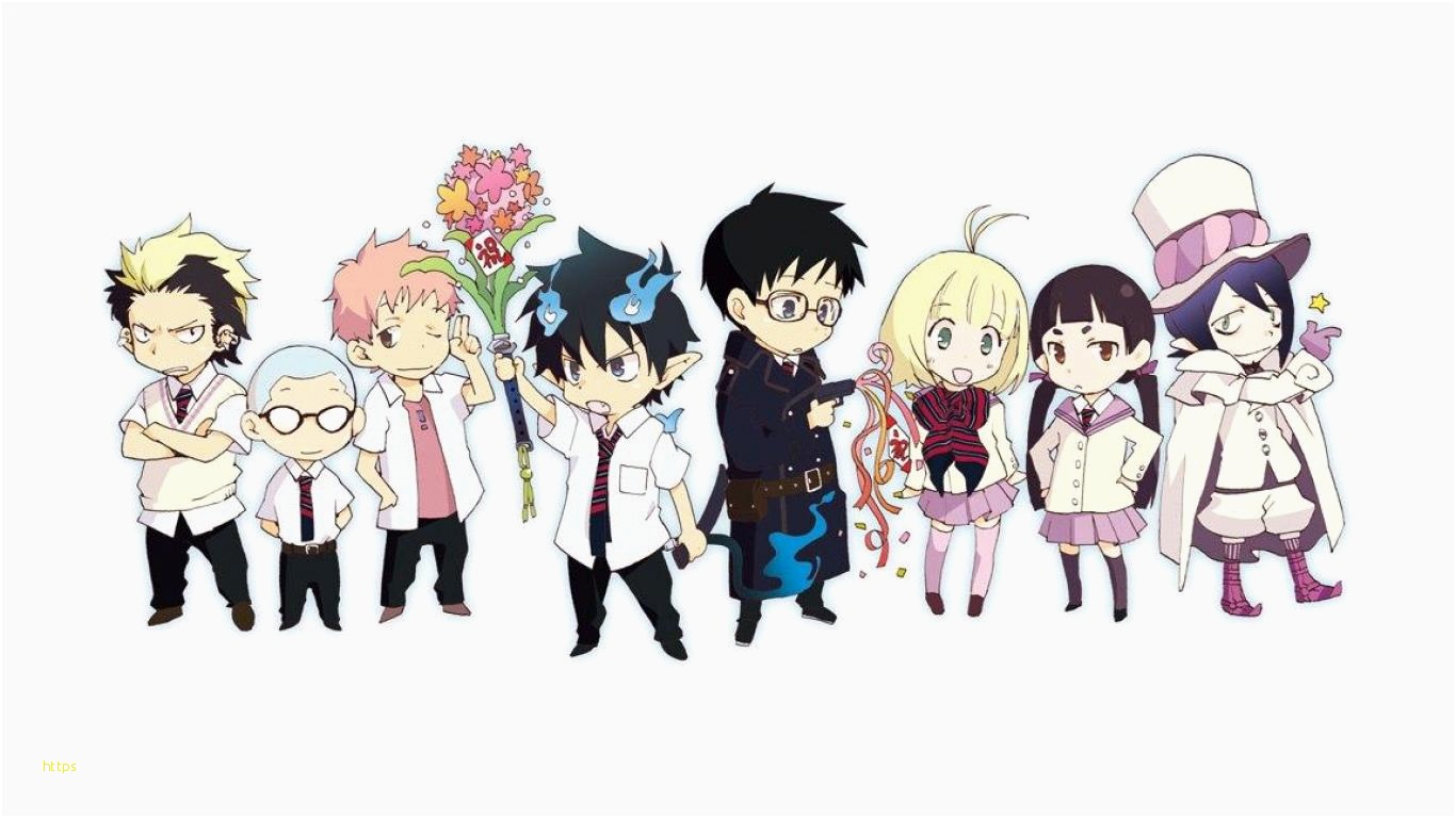 Blue Exorcist Wallpaper Fresh Blue Exorcist Phone Wallpaper - Ao No Exorcist Chibi , HD Wallpaper & Backgrounds