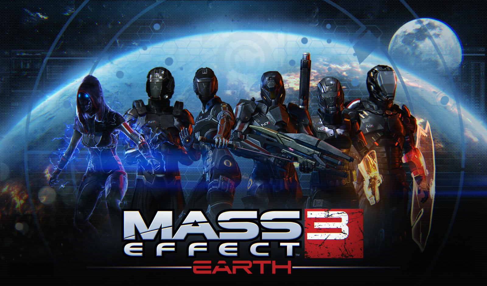 Mass Effect 3 Multiplayer Goes To Earth , HD Wallpaper & Backgrounds