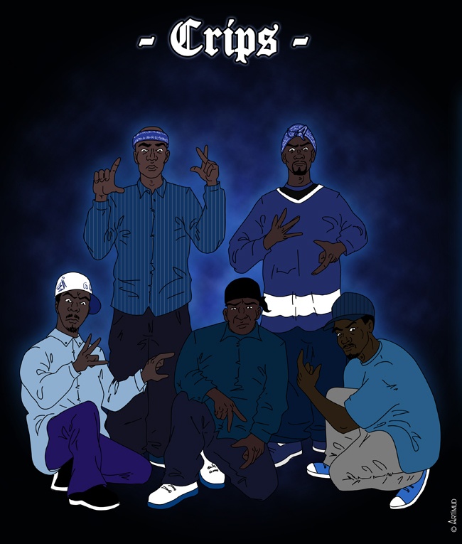 Crip Cartoon , HD Wallpaper & Backgrounds