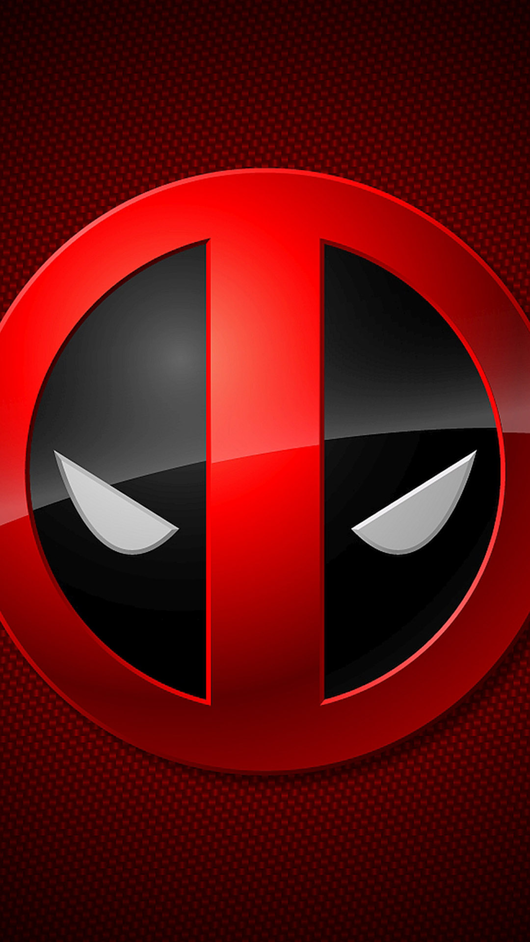 Deadpool Logo Mask Head Red Black Movie Wallpaper - Deadpool Wallpaper For Oppo , HD Wallpaper & Backgrounds