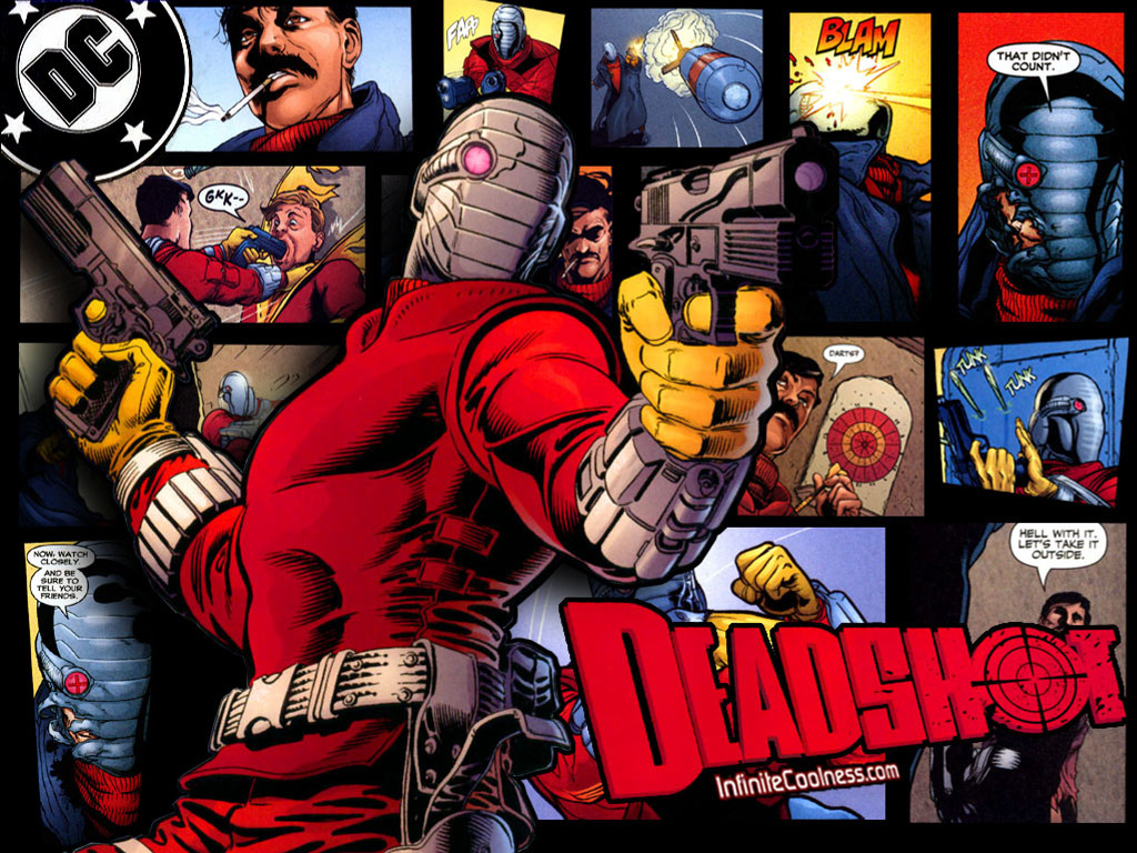 Comics Wallpaper - Deadshot - Dc Comics , HD Wallpaper & Backgrounds