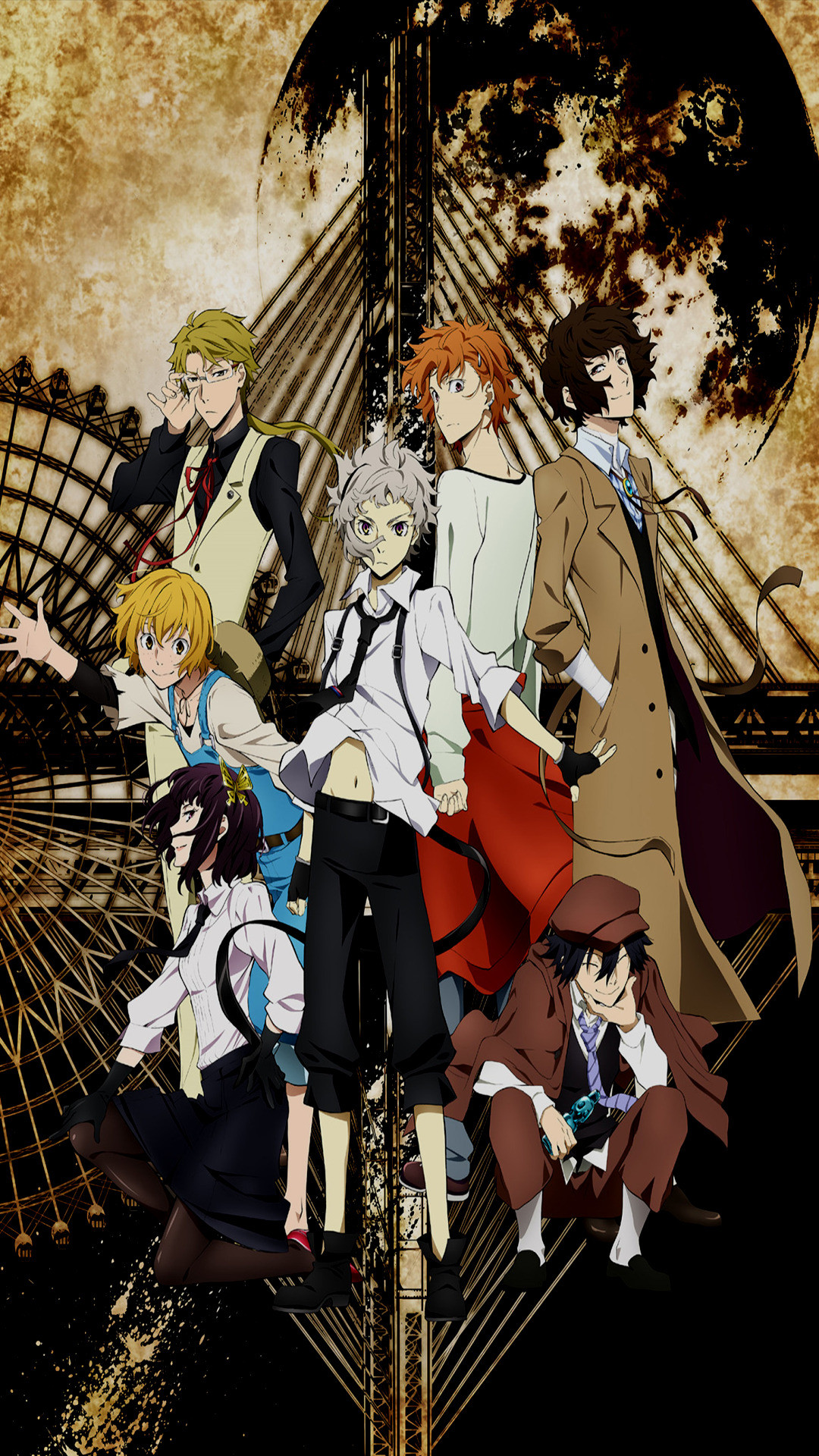 Bungou Stray Dogs Bungou Stray Dogs Wallpaper Bungou - Bungou Stray Dogs Dvd , HD Wallpaper & Backgrounds